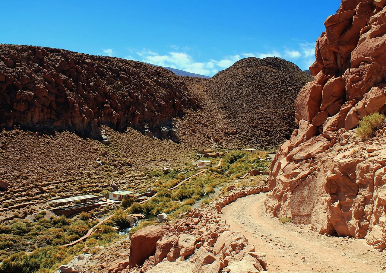 น้ำพุร้อนปุริตามา - ทัวร์ : ซานเปโดรเดอาตากามา - ชิลี