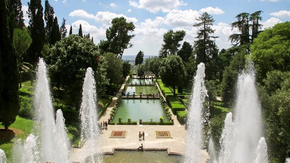 Da Roma: tour di un giorno a Villa D'Este e Villa Adriana a Tivoli