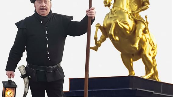 Dresden: Rundgang durch das Barockviertel mit einem Nachtwächter