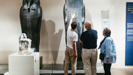 Visite guidée du musée égyptien avec billet coupe-file