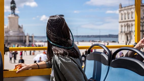 Lisbon Hop-On Hop-Off Bus, Tram Tour, River Cruise for 72/96Hour