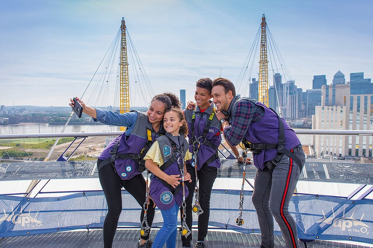 Up at The O2: Daytime Climb with Guided Tour with Panoramic Views