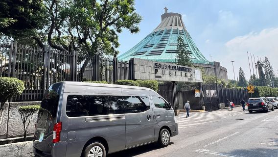 100% private tour in Guadalupe's Basilica with transport