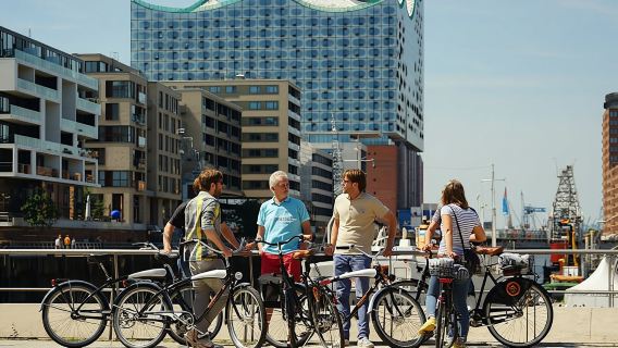 Hamburg sightseeing bike tour