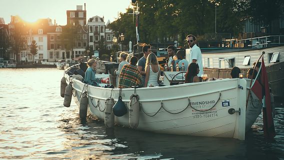Crociera di lusso di un'ora sui canali di Amsterdam