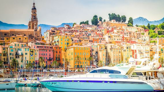 Italian Markets, Menton and la Turbie shared excursion from Nice