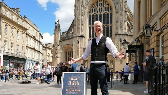 Georgian Bath fun and humorous guided exploration tour