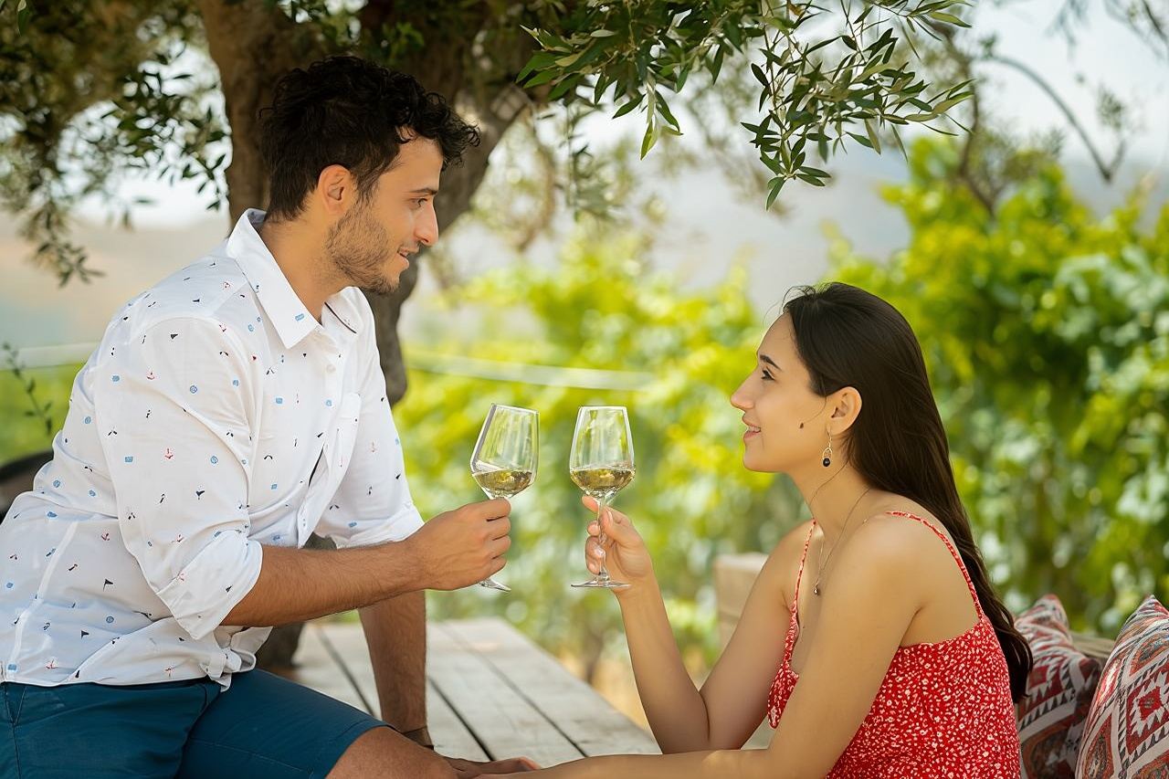 Tour privato guidato del vino a Heraklion in SUV con pranzo