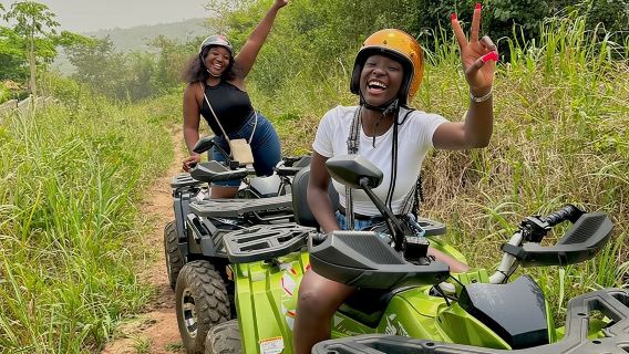 Full Day Tour Waterfalls Quad biking and Aburi Botanical Gardens