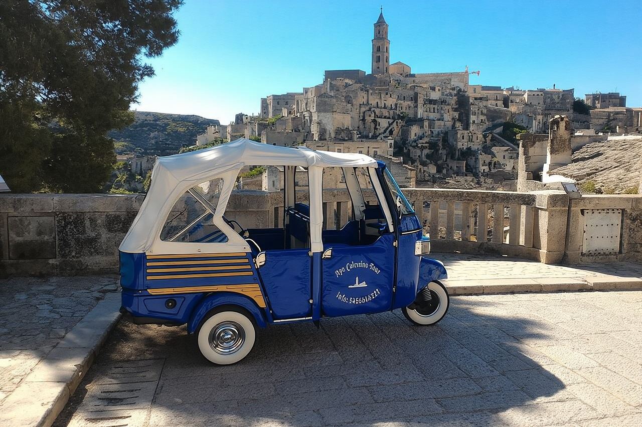 Ape Calessino Tour Sassi di Matera "Standard"