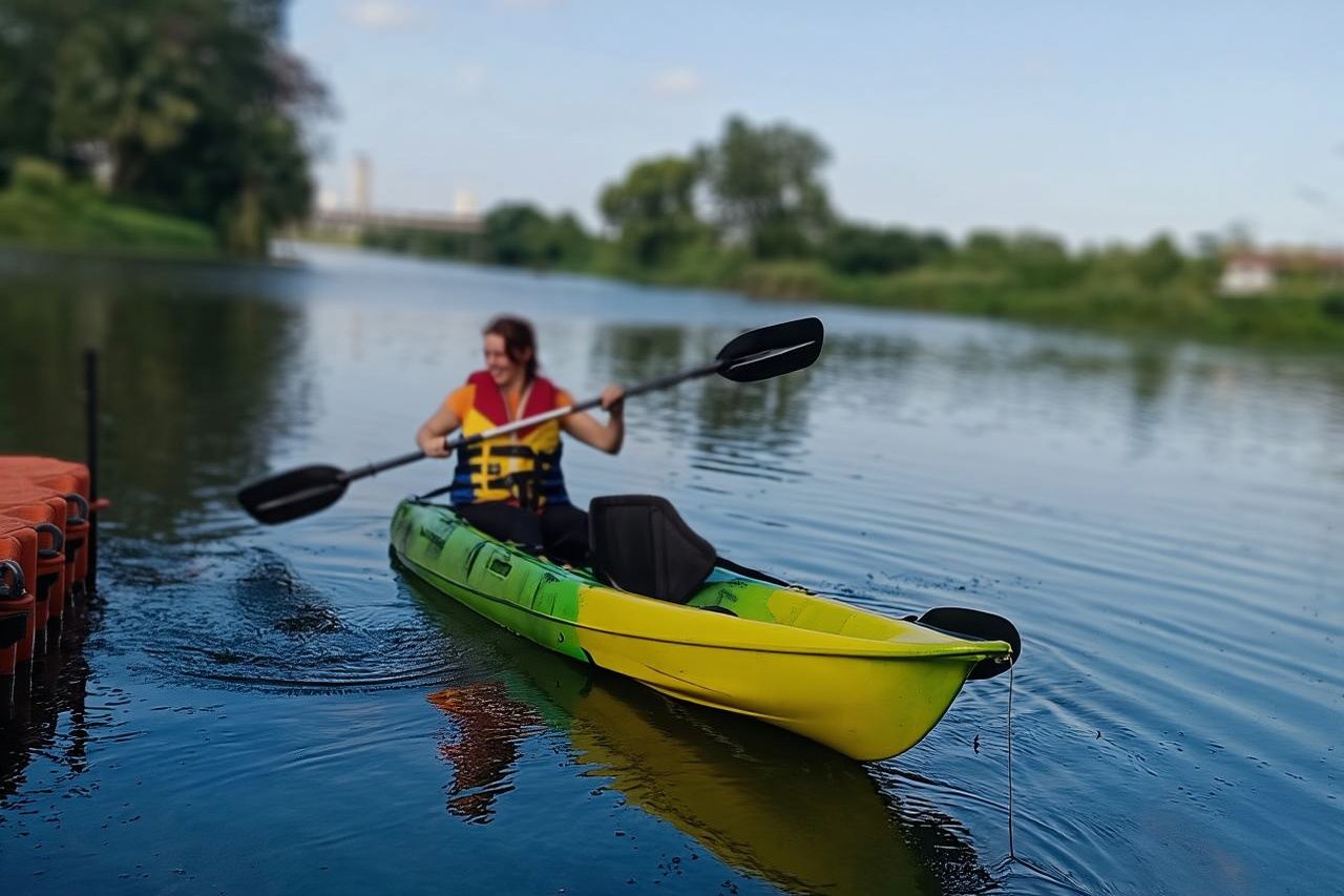 Kajakfahren 2 Stunden [Sonnenaufgang-Kajakfahren in Negombo]
