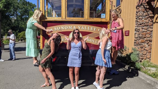 Sonoma Valley Open Air Wine Trolley Tour