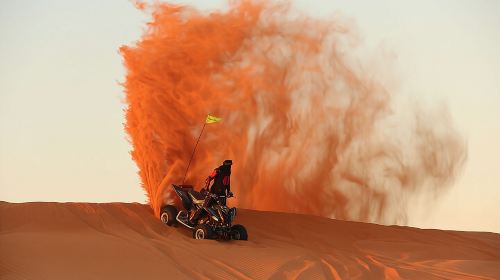 Adventure Quad Bike Safari, Camel Ride & Sandboarding 2