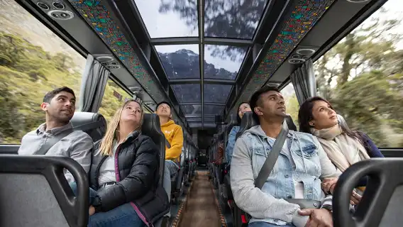 Queenstown Milford Sound 1-day tour | Panoramic bus + cruise + optional lunch