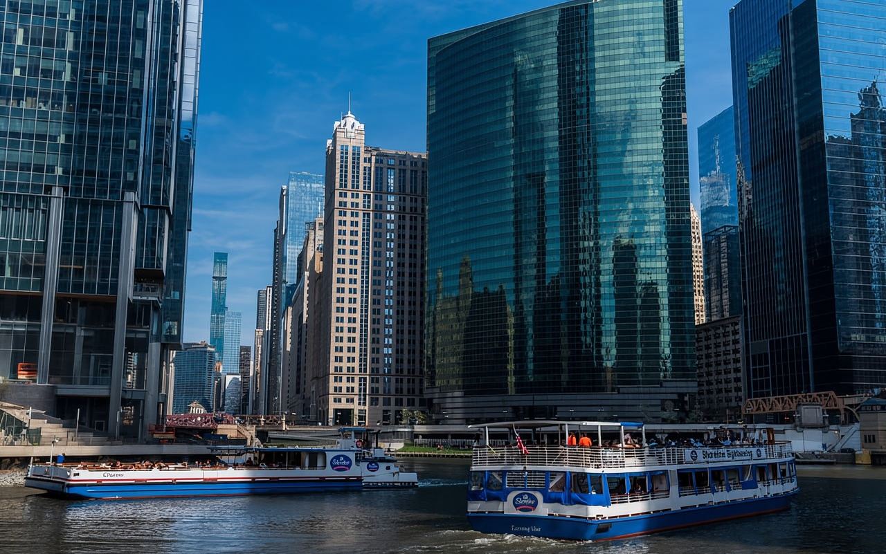 Chicago: crociera fluviale sull'architettura, salta la fila