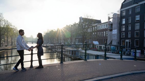 Amsterdam: tour fotografico personalizzabile con 9-10 foto