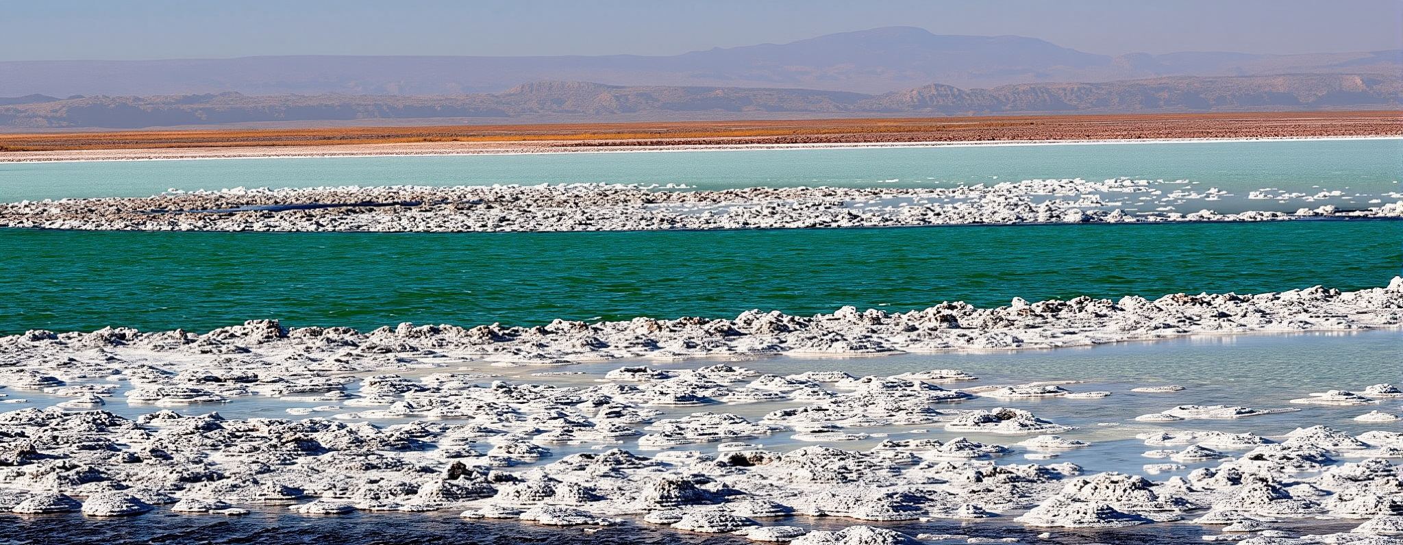 LAGUNE DE CEJAR, SALT FLAT EYES ET LAGUNE DE TEBINQUINCHE