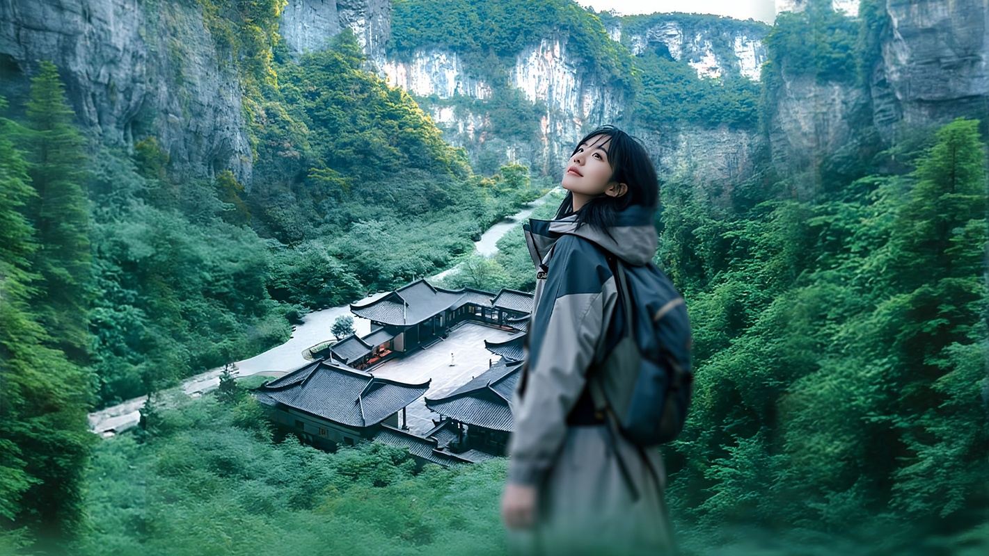 9 AM class|New Car] Chongqing 1-day Tour: Three Natural Bridges + Longshuixia Fissure Gorge (Small Group of 8)