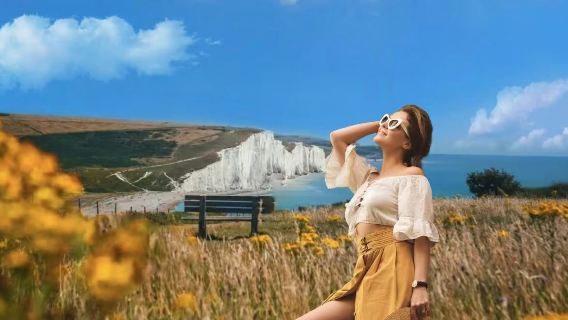 倫敦來回：布萊頓+七姐妹白崖+比奇角+紅白燈塔包車一日遊