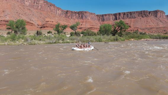 Excursion d'une journée en rafting à Moab avec déjeuner — Rivière Colorado