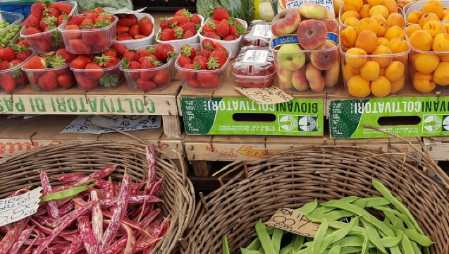 Farmers Market Shopping and Roman Full Course Class - SHARED