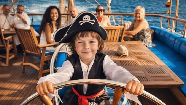 Ras Mohamed pirates adventure from Sharm El Sheikh