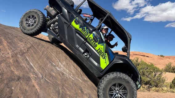 YOU-DRIVE UTV Hell's Revenge 4x4 Off Roading Tour from Moab