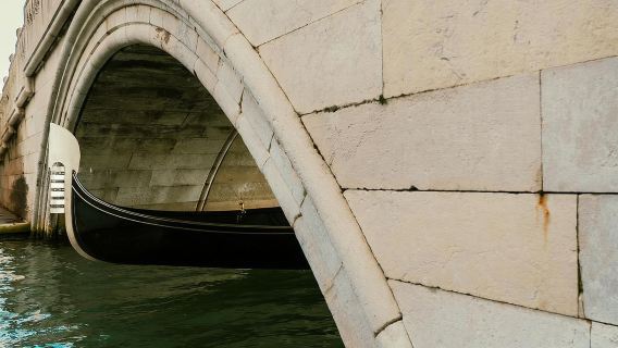Shared Gondola Ride underneath the Bridge of Sighs