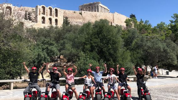 Athens Acropolis Official E-Scooter Guided Tour Fat E-Bike