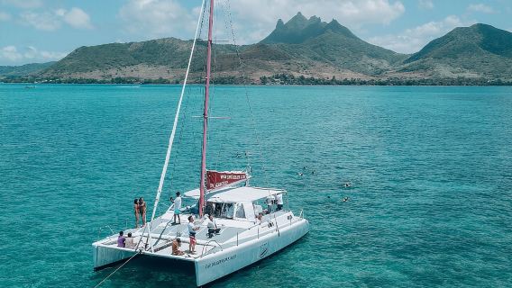 Catamaran cruise to Ile aux cerfs with bbq lunch