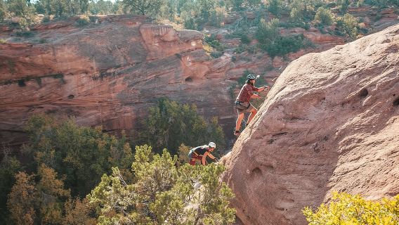 Via Ferrata / Rappel Adventure in East Zion