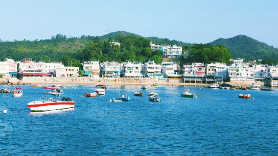 perjalanan satu hari Pulau Lamma dan Pusat Kota Hong Kong dengan bus Atap Terbuka Grup Kecil, Tai Kwun, dan Teh Sore