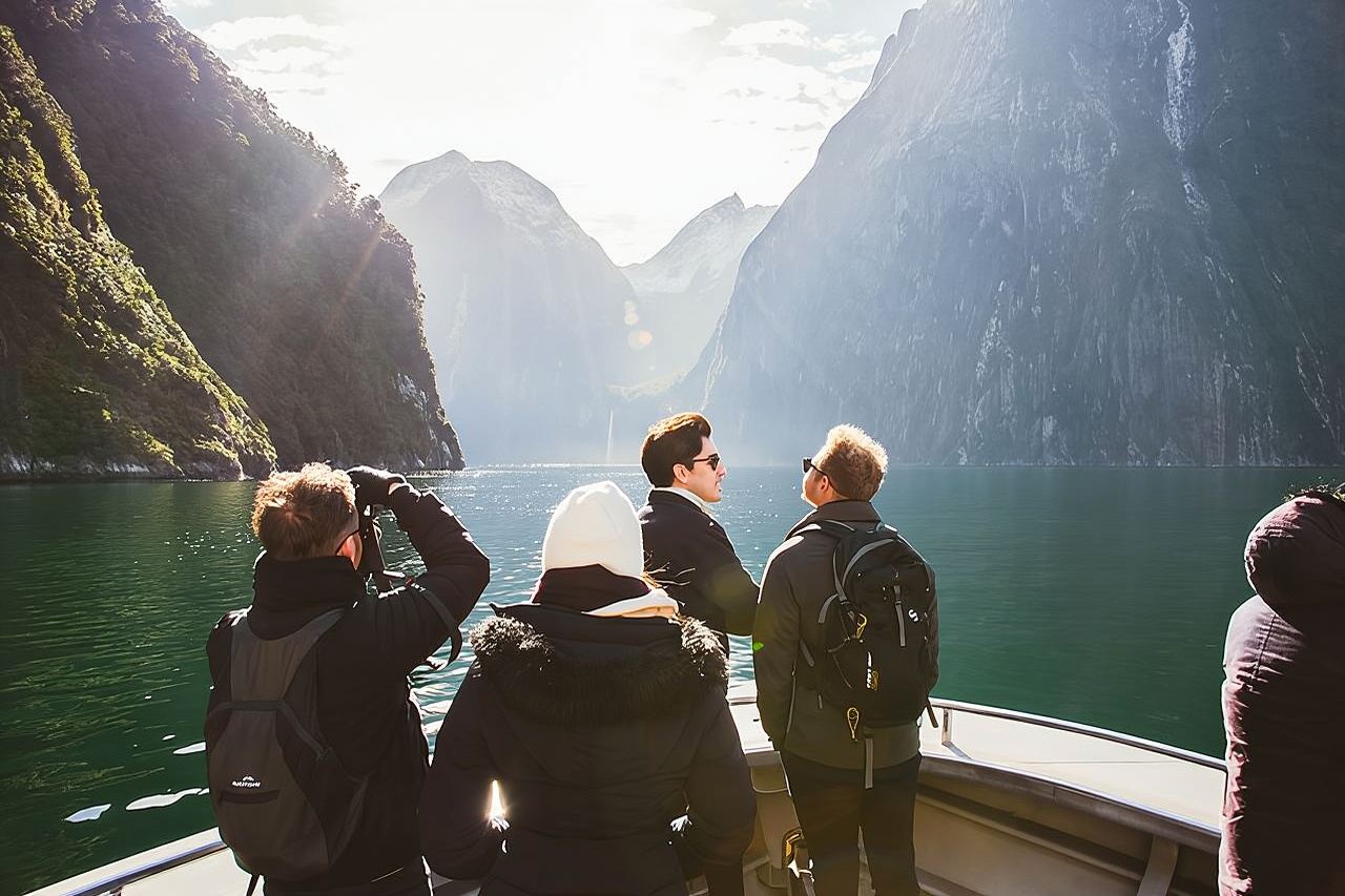Excursión de un día y crucero a Milford Sound en grupo reducido y galardonado