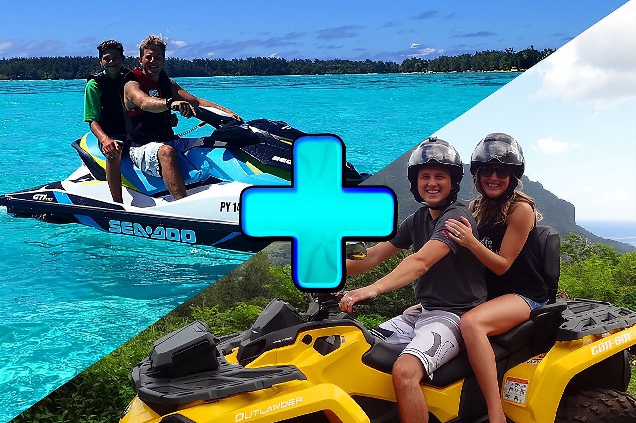 Piccola combinazione magica 3h30 di Quad + 1h00 di Jetski