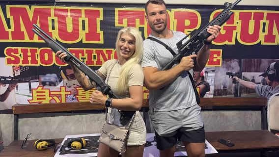 [เกาะสมุย] ยิงปืน สมุย (คุณจะเป็นหนุ่มเท่กับ AK47)