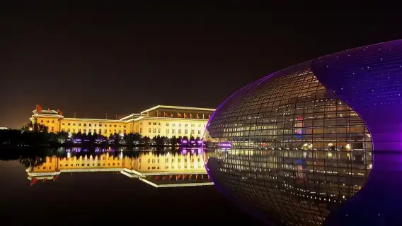 Beijing Night Driving Self-Guide Tour Assist by English Speaking Driver 