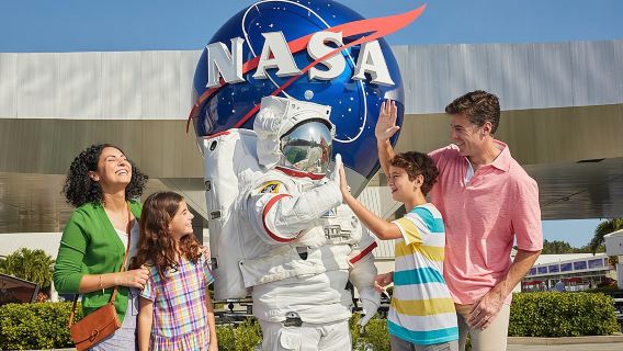 Kennedy Space Center con trasporto da Orlando e Kissimmee