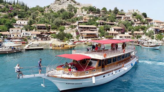 Shared Sunken City of Kekova Boat Tour including lunch