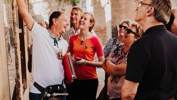 Herculaneum-Kleingruppentour und Eintrittskarte mit einem Archäologen