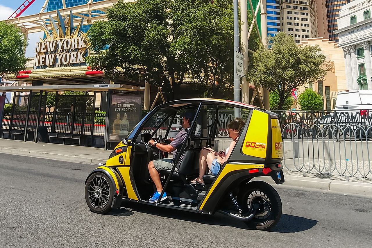 Il tour definitivo di Las Vegas in GoCar parlante con guida GPS
