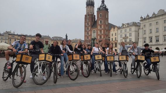 2-hour Old Town bike tour in Krakow