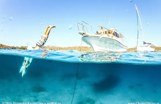 克里特島乘船之旅，含導覽浮潛及免費接送服務！