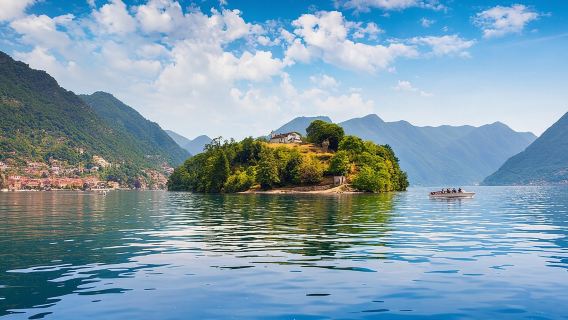 Tour a Como, Bellagio y Lugano desde Milán con crucero por el lago de Como
