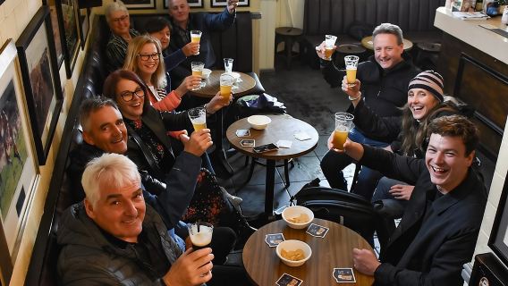 Culinaire tour door het centrum van Belfast met meer dan 12 lokale Ierse gerechten en drankjes