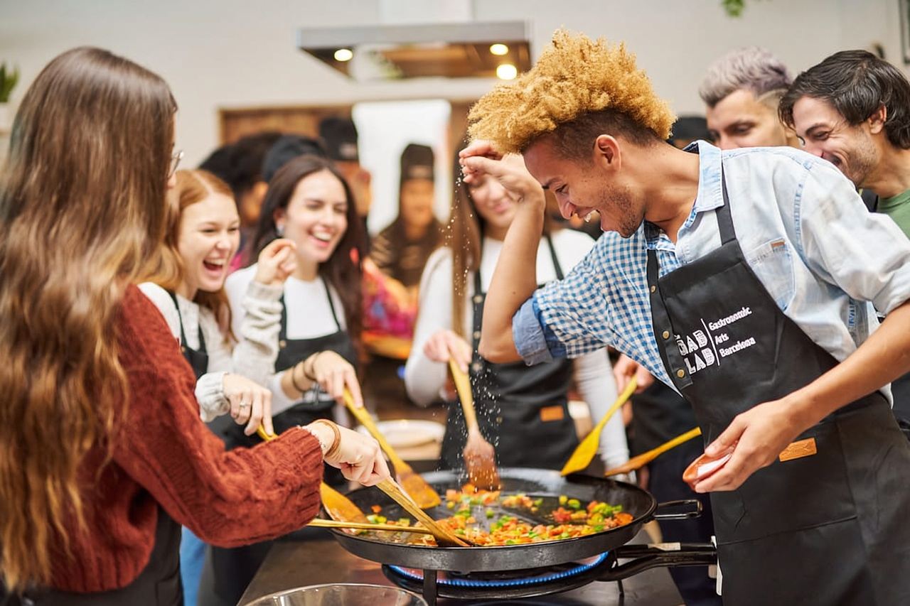 Barcelona: Paella Cooking Class with Market Visit and More