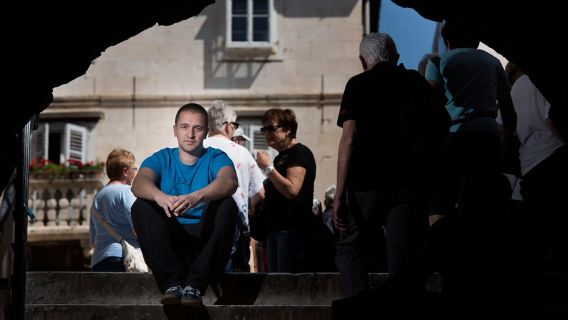 Recorrido oscuro por Split