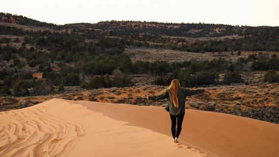 Kanab: Coral Pink Sand Dunes Sunset UTV, S'mores and Stars