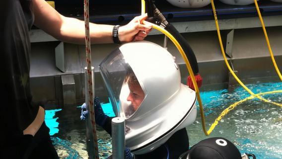 Cairns: Combo de buceo en Green Island y casco Seawalker