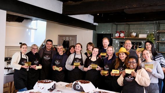 2.5h Belgian Chocolate Pralines Workshop in Brussels