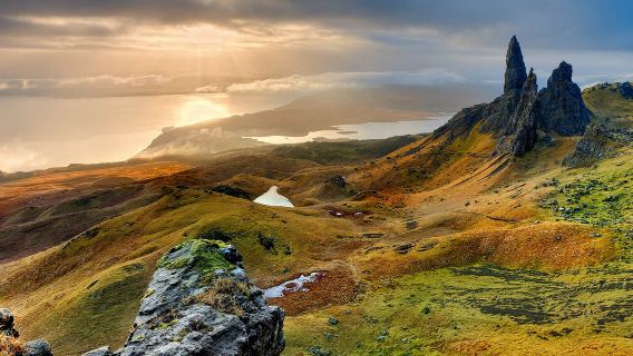 1-day tour to Isle of Skye + Scottish Highlands + Eilean Donan Castle|Classic loop route